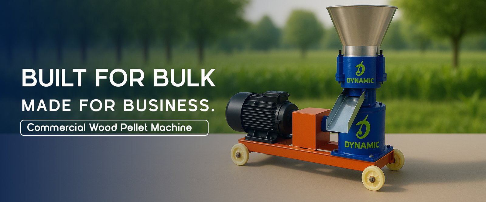 Commericial Wood Pellet Machine Exporter In Mumbai
